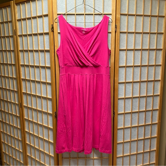 Lands' End Dresses & Skirts - Lands end pink sleeveless dress